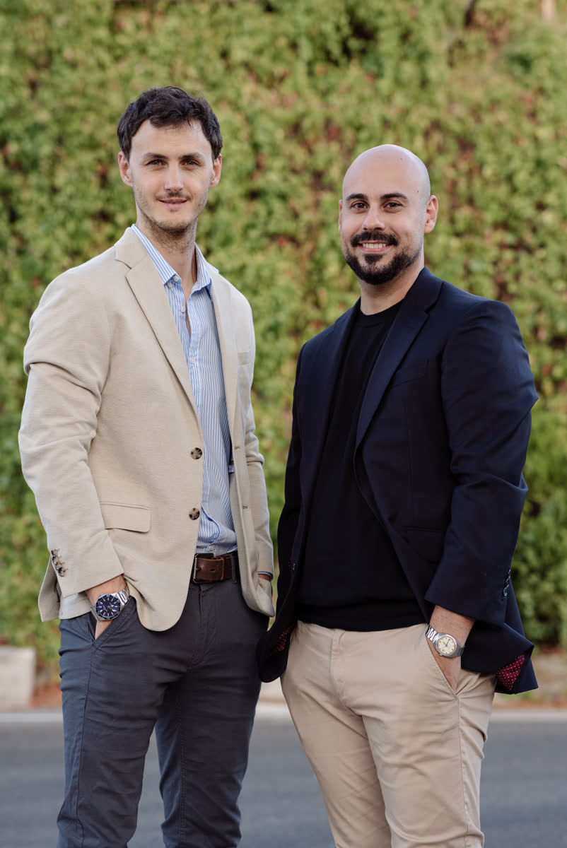 Pablo y Borja, los dos fundadores de DOSXM2